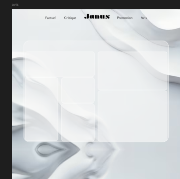 capture d'écran de mon projet janus